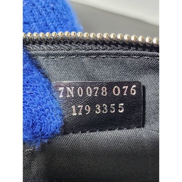 Authentic Fendi Monster Eyes Clutch Bag Black - Picture 6 of 13